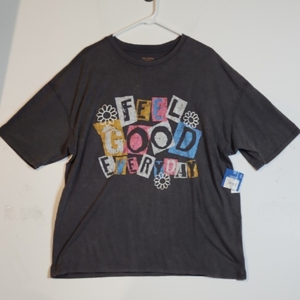 Arizona Jean Company Oversized Graphic T Shirt NWT Size Large